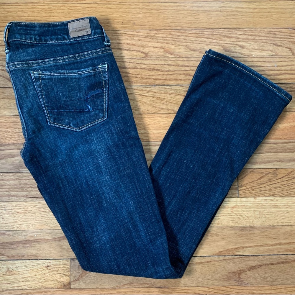 American Eagle “Skinny Kick” Jeans